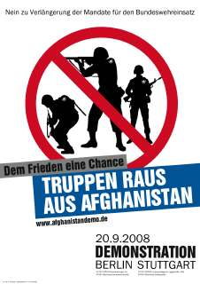 Afghanistandemo 20.10.200 Stuttgart