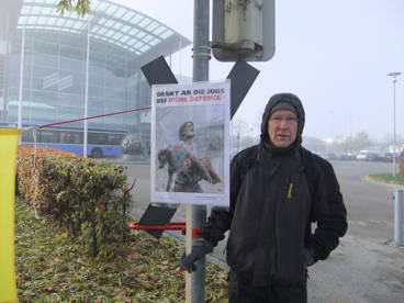 Protest AIRTEC Messe Nord