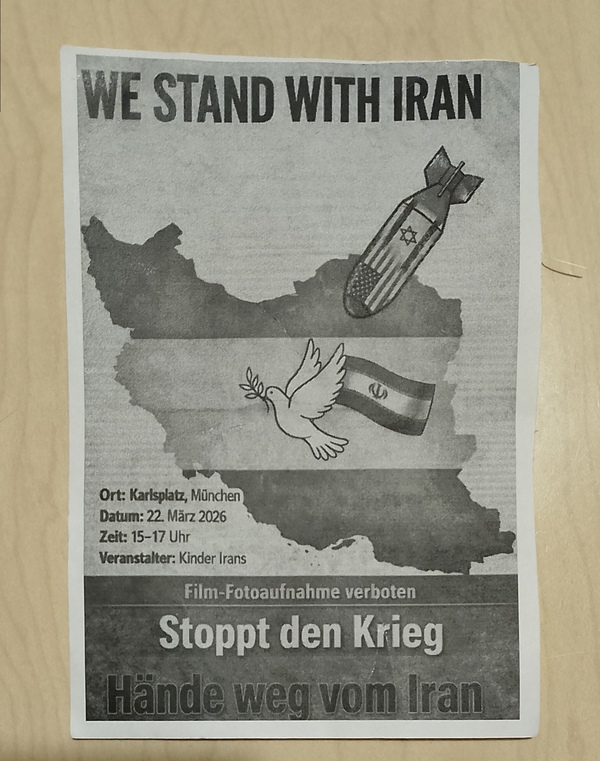 We stand with Iran